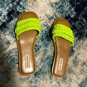 Steve Madden Lime Sandal🍋‍🟩